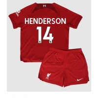 Dres Liverpool Jordan Henderson #14 Domaci za djecu 2022-23 Kratak Rukav (+ kratke hlače)